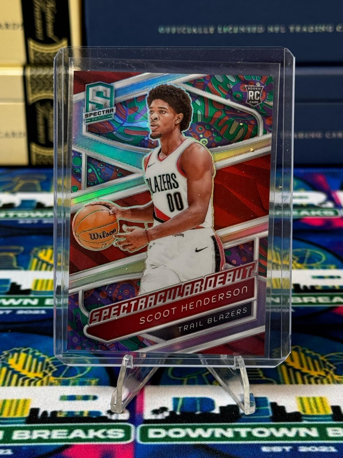 2023-24 Spectra Basketball Scoot Henderson Spectacular Debut Case Hit SSP