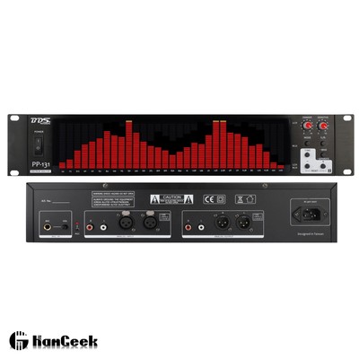 BDS PP-131 Audio Spectrum Analyzer Display 2U Rack 31 Band Music Rhythm Light