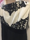 Ladies NY & Company (New) Beautiful Strapless Wide Leg One Piece Black Size 4 — photo 3