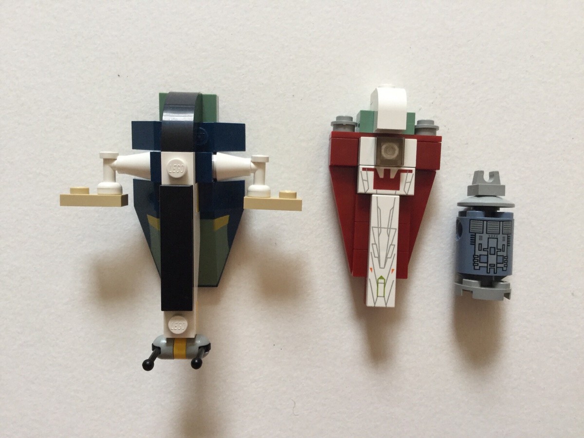 Lego Star War Jedi Starfighter Slave 4487 Mini Building Set Year