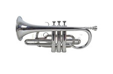 Professional indian musical Special Design Bb Cornet With Mouthpiece & Cas