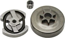 3/8-6T Spur Sprocket ClutchDrum Assembly Kit for Husqvarna137 Chainsaw 530047061