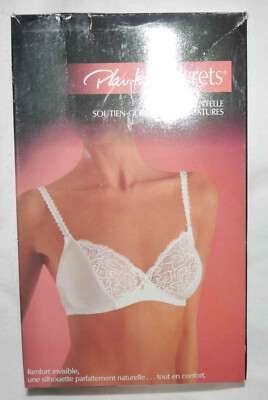 Soutien gorge Playtex «Secrets» blanc 85C sans armatures dentelle ref 5349