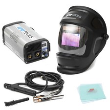 Inverter Schweißgerät Elektrodenschweißgerät E Hand Elektroden Inkl. Schweißhelm