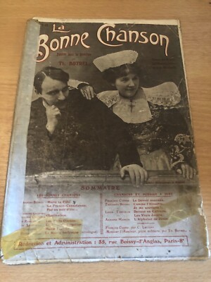 [31773-124] Musique Revue - La Bonne Chanson - François Coppée