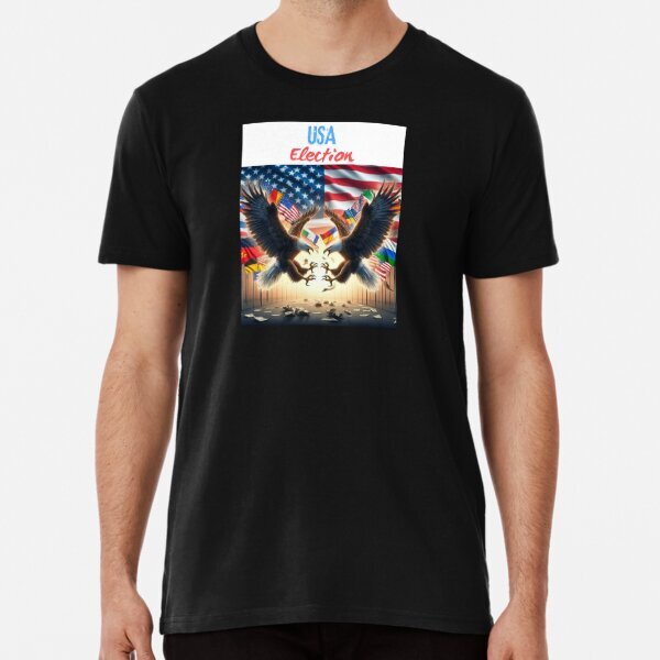 USA Election Premium Political Statement Made in USA T-Shirt S-5XL