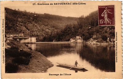CPA AK Env. de RETOURNAC - Barrage de l'Ance (517039)