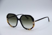 NEW CHLOE CH 0105S 002 BLACK HAVANA GRADIENT AUTHENTIC SUNGLASSES 58-18 K1