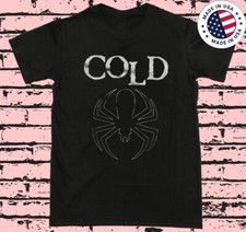 COLD American Rock Band Spider Graphic T SHIRT FULL SIZE S-5XL AB845