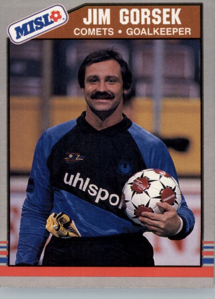1989-90 Pacific MISL MSL NASL NPSL - Kansas City Comets  - #57  Jim Gorsek