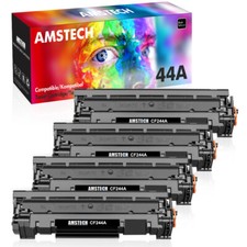 4x Black Toner Fits For HP CF244A 44A LaserJet Pro M15w M15a M16a MFP M28a M28w