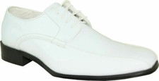 New VANGELO TUX-5 Oxford Formal Tuxedo for Prom Wedding White Patent Size 10M