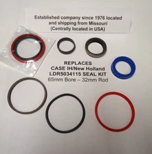 LDR5034115 Case-IH & New Holland replacement seal kit (65mm Bore x 32 mm Rod)