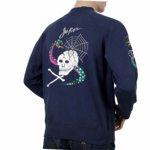 Sugarcane Schneider Toyo Herren handbestickt TT67433 Suka Jacke mit Reißverschluss CANE7467 - Bild 3 von 4