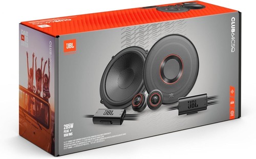 JBL CLUB 64CSQ 285 Watt 6.5" Component Carbon Fiber Speakers 6-1/2" W/ Tweeters - Picture 15 of 15