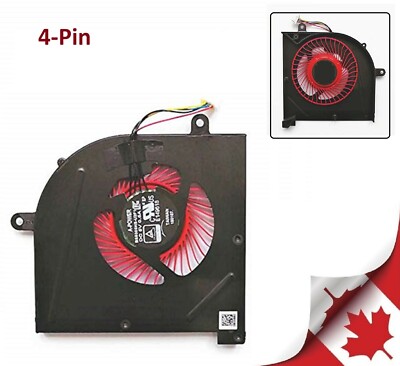 MSI Gs73vr 6rf-010ca Gs73vr 6rf-008ca Gs73vr 7rf-236ca Gs73vr 7rg-011ca CPU Fan 