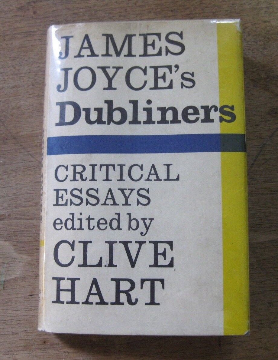 JAMES JOYCE'S DUBLINERS critical essays Clive Hart - 1st HCDJ review copy - VG+ Ograniczona 10% ZNIŻKI