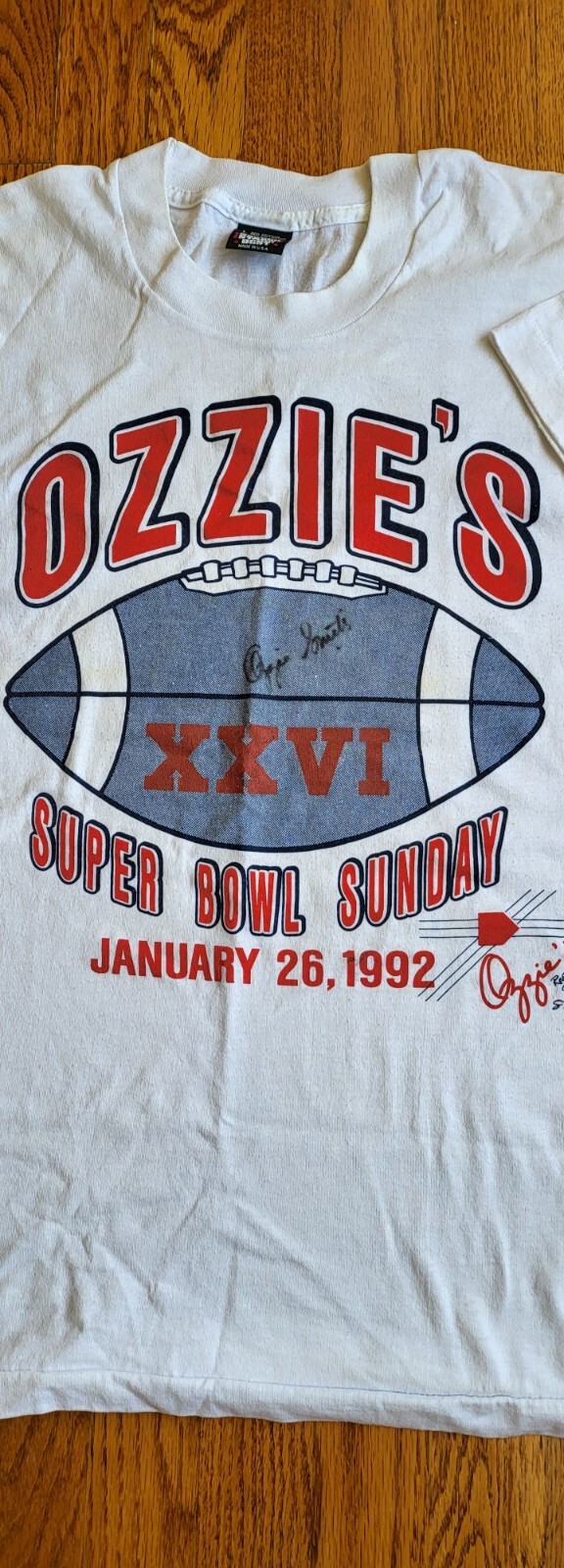 Ozzie's Vintage Superbowl 1992 T Shirt Size Large