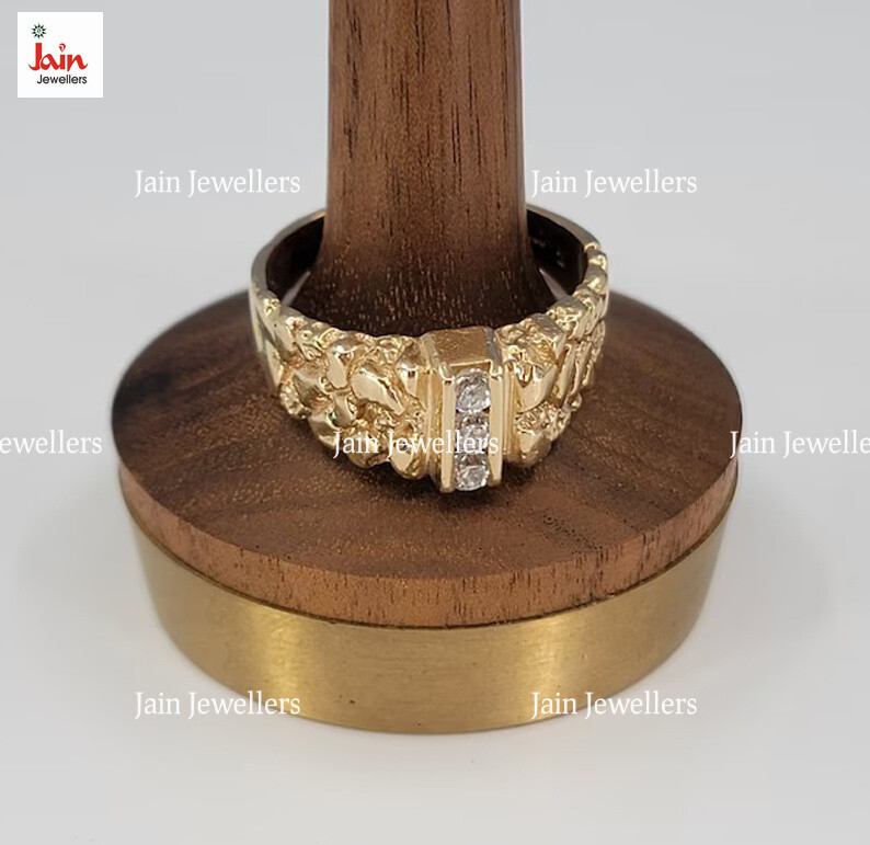 0.80 - 1 Ct I-J/SI1 Round Diamonds Presidential Men'S Ring 0.80 - 1 Ct I-J/SI1 Round Diamonds Presidential Men'S Ring