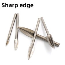 5x Electric Wood Carving Knife Set HSS Router Bit Milling Cutter for Dremel Tool
