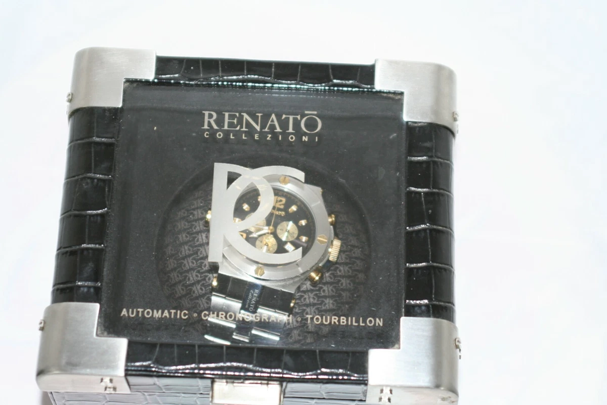 Renato collezioni automatic chronograph best sale tourbillon