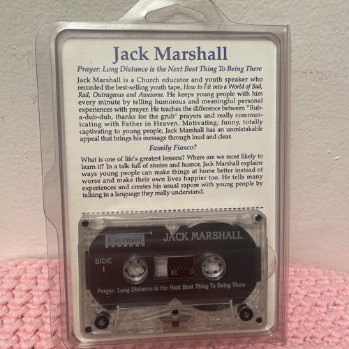 Jack Marshall Covenant New Sealed 1990 Cassette Tape , Prayer , - Picture 3 of 3