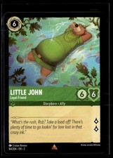 Disney Lorcana Rise of the Floodborn Little John Loyal Friend Non Foil 84/204