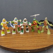 Lot Of 5 Teenage Mutant Ninja Turtles McDonald  s Toys 2016 TMNT Tested Work
