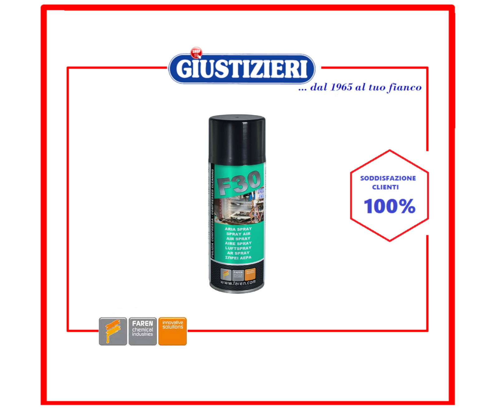 1AJ400 F 30 ARIA/GHIACCIO ARIA - RAFFREDDANTE SPRAY 400ML