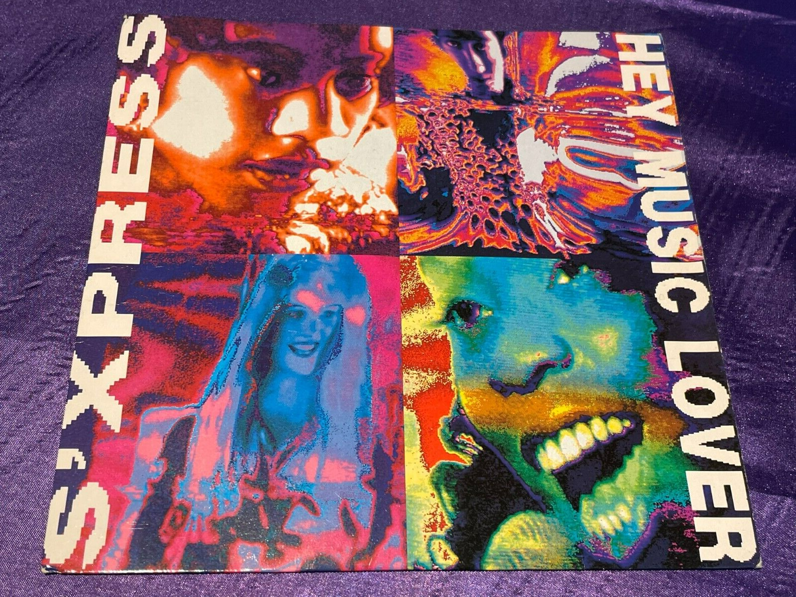 S'Express - Hey Music Lover - Vinyl Record 7"" Single - 1989 Rhythm King