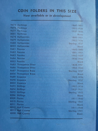 GB Threepence Brass 1937-1970 Whitman Folder F-EF (49 coins) includes 1970 - Picture 5 of 5