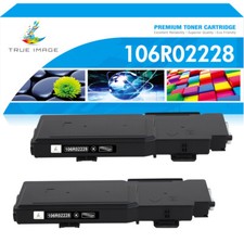 2 Pack BLACK 106R02228 Toner Cartridge for Xerox Phaser 6600 WorkCentre 6605