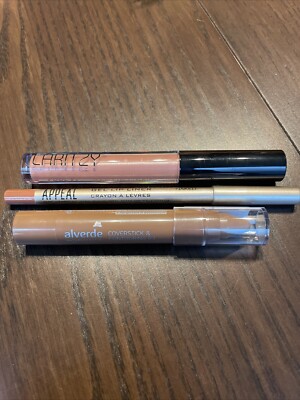 LARITZY Lip gloss- Fb Vibe Sheer Finish  -Neu- Plus Alverde Coverstick & Lip Lin