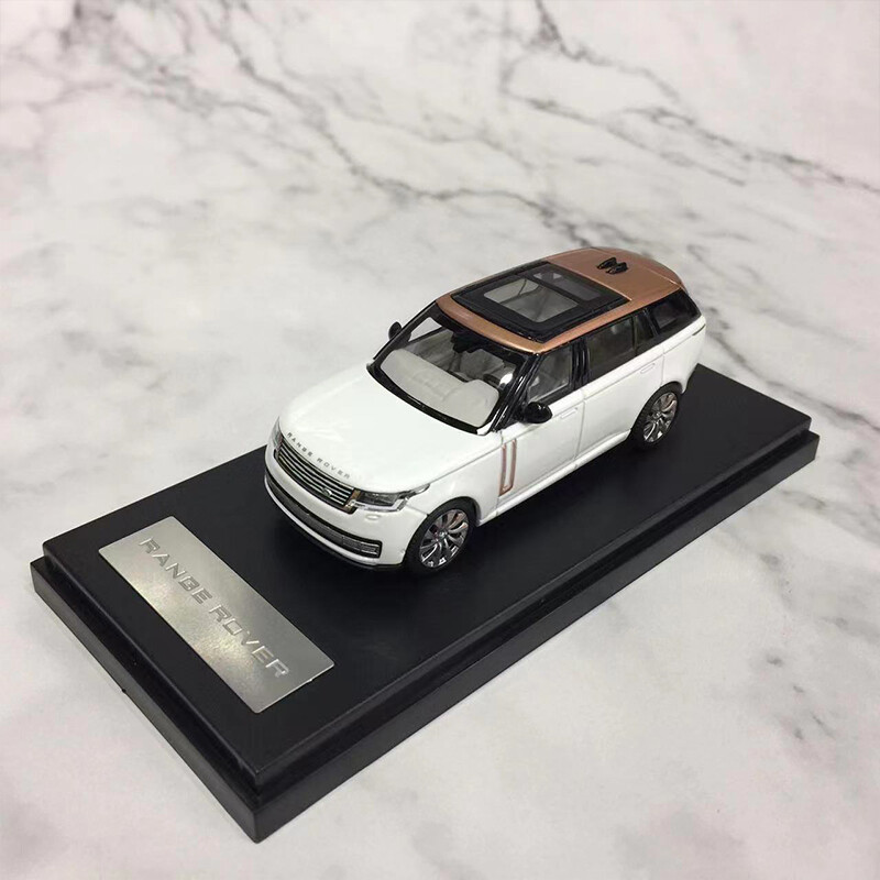 LAND ROVER RANGE ROVER 1/64 白 LCD MODELS LCD Models 1:64 LAND ROVER RANGE ROVER WHITE & BLACK 2022