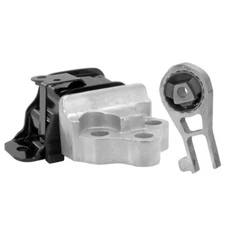 LH Trans Mount & Rear Engine Torque Strut Mount 2PCS for Jeep Renegade 17-22 1.8