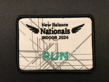2024 New Balance Nationals Indoor Backpack "RUN" Patch. Excellent Condition 