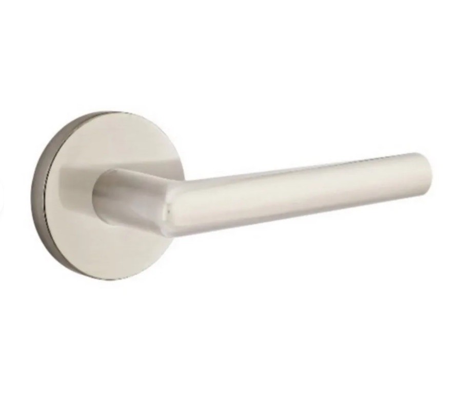 Emtek Stuttgart Right Hand Privacy Door Lever Set Round Rose 5209STUUS15RH-image