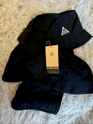 Nike ACG Apex Bucket Hat Black FQ6798-010 Outdoors Hiking Camp Youth Women Men s