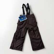Trespass Kids Glacier Snow Pants 2/3 Years Brown Coldheat Insulated Waterproof