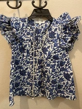 Love The Label Ruffle Sleeve  Size XS