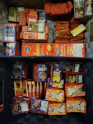 Vintage Lot Of 10 Randomly Picked Firecracker Packs, New, Label Only Per Ebay