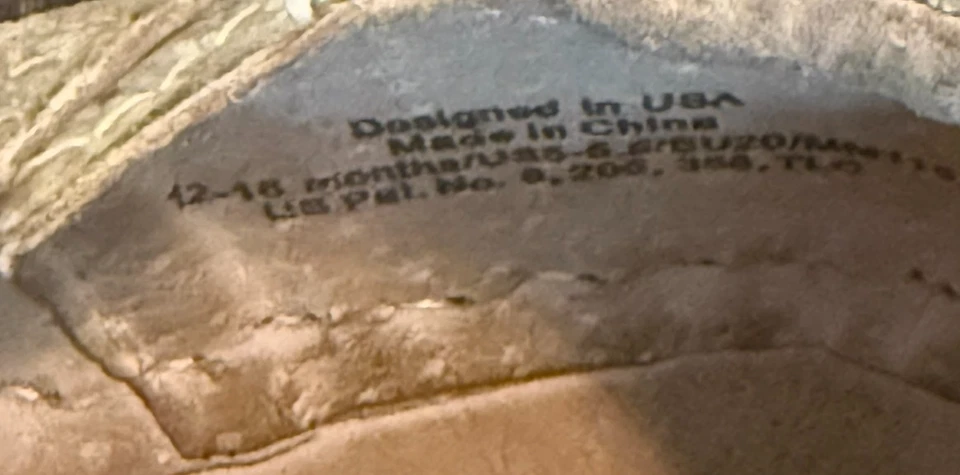 Zapatillas Pediped Niñas Bebé Niño Plateadas Brillantes Mary Jane EE. UU. 5-6, 12-18 meses Foto 4 de 4