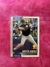 2026 Topps Series 1 Base Agustin Ramirez Miami Marlins #287