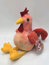Ty Beanie Baby - DOODLE the Rooster  (4th Gen swing tag) (6 inch) - MWMT