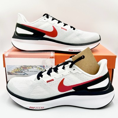 Nike DJ7883-106 Air Zoom Structure 25 White/Black/Fire Red US 6.5-12