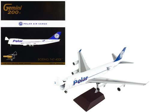 GeminiJets G2PAC938 1/200 Boeing 747-400F Commercial Aircraft "Polar