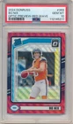 BO NIX 2024 DONRUSS OPTIC PREVIEW RC RED WAVE PRIZMS BRONCOS PSA 10 GEM MINT