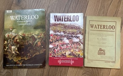 Lot Of 3 Waterloo Books by Corum Uffindell Howarth Guide To Battlefield
