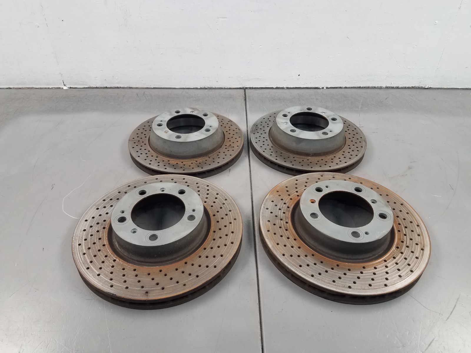 2006 Porsche Cayman S 987 Brake Rotor Set #4760 F2