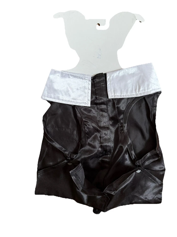Nuevo con etiquetas Chaleco Esmoquin Negro Ropa para Perros - Grande - Bodas Fiestas de Halloween Foto 2 de 2